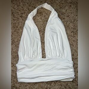 Princess Polly White Halter Top